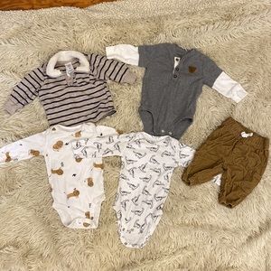 BUNDLE OF BABY CLOTHES 3 MONTHS